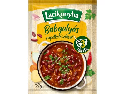 Lacikonyha leves 54g Babgulyás csipetketésztával