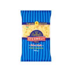 Gyermelyi tészta 500g Fodros kocka - 4tojásos