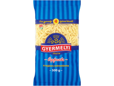 Gyermelyi tészta 500g Copfocska - 4tojásos