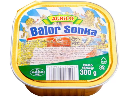 Agrico Bajor sonka 300g