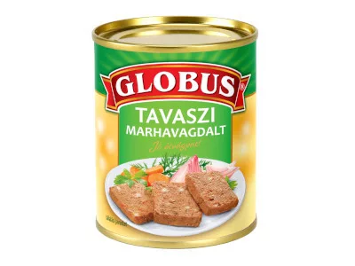 Globus 130g vagdalthús Tavaszi - marhahússal