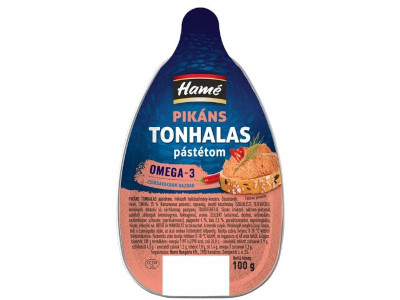 Hamé pástétom 100g Tonhalas-pikáns