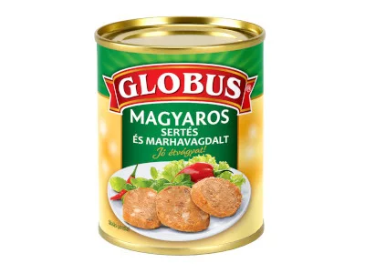 Globus 130g vagdalthús Magyaros - marha&sertés