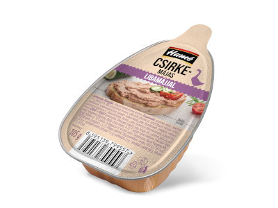 Hamé pástétom 105g Csirkemájas Libamájjal