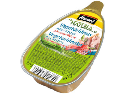 Hamé pástétom 105g Vegetáriánus Pirospaprikás