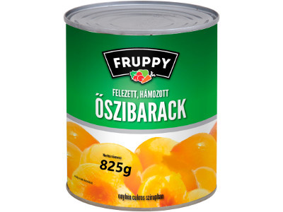 Fruppy Őszibarack befőtt 825g E.O.