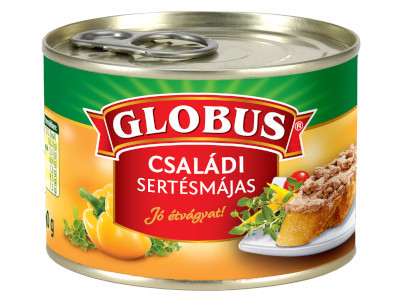 Globus családi májas 180g Sertés