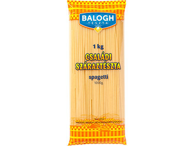 BALOGH tészta 1kg Spagetti