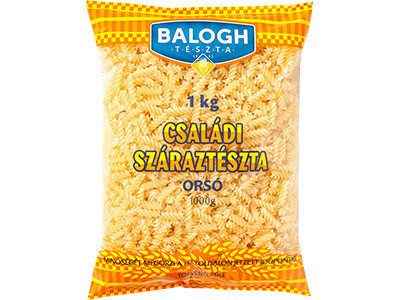 BALOGH tészta 1kg Orsó