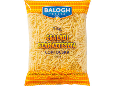 BALOGH tészta 1kg Copfocska