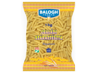 BALOGH tészta 1kg Rigatoni