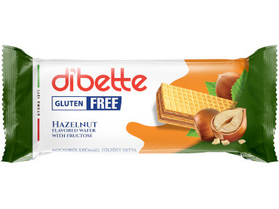 Dibette ostya 50g Mogyorós-Gluténmentes
