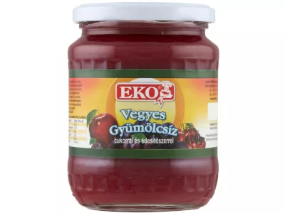 EKO 600g Vegyes gyümölcsíz cukorral és édesítőszerrel