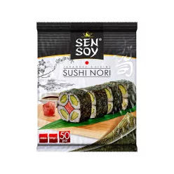 Sen Soy Sushi Nori - Tengeri algalapok 125g 50db