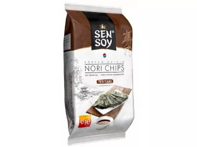 Sen Soy Nori chips 4,5g Teriyaki