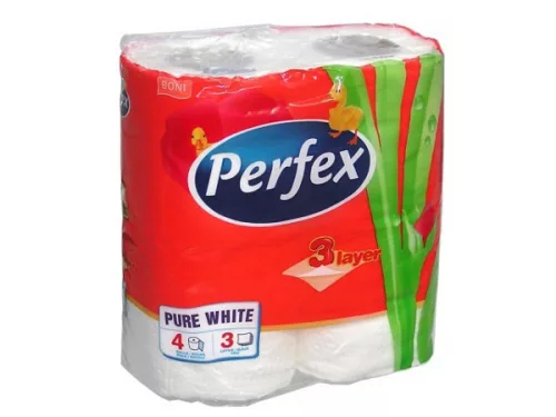 Perfex Boni WC papír 4 tekercs 3 rétegű