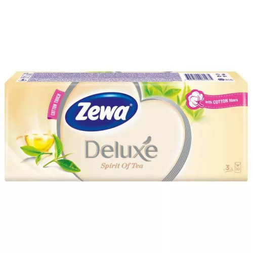 Zewa Deluxe papírzsebkendő 90db Spirit of Tea
