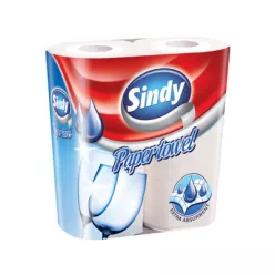 Sindy papírtörlő 2 tekercs - 2 rétegű