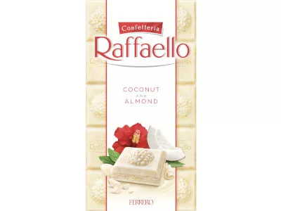 Raffaello táblás 90g Fehér
