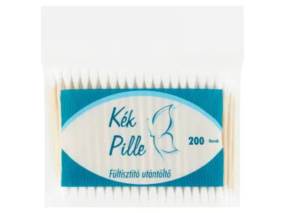 Kék Pille fültisztító 200db utántöltő