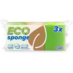 Bonus ECO formázott mosogatószivacs 3db B019