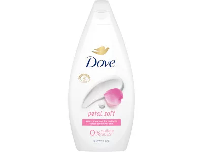 Dove tus 450ml Petal Soft