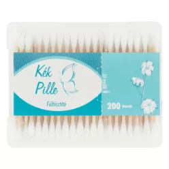 Kék Pille fültisztító dobozos 200db