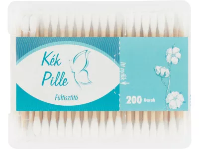 Kék Pille fültisztító dobozos 200db