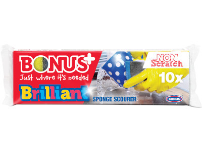 Bonus Brilliant mosogatószivacs 10db B513