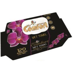 Aquella My Comfort 120db nedves törlőkendő Orchidea