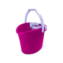 Bonus felmosóvödör+csavaró 18L  pink-orgona B634