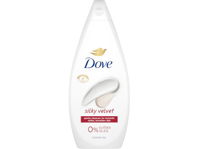 Dove tus 720ml Silky Velvet