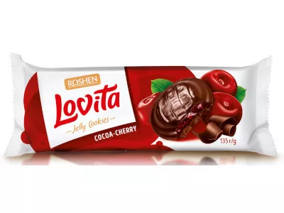 Lovita Piskótatallér 135g Meggyes