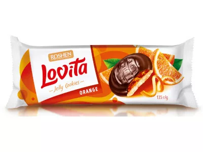 Lovita Piskótatallér 135g Narancsos