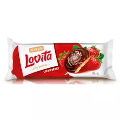 Lovita Piskótatallér 135g Epres