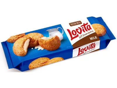 Lovita Soft Cream Cookies 127g Tejkrémes teasütemény
