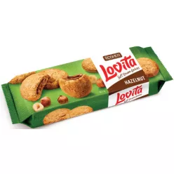 Lovita Soft Cream Cookies 127g Mogyorókrémes teasütemény
