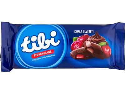 Tibi Étcsoki 90g Meggyes és csokoládékrémes