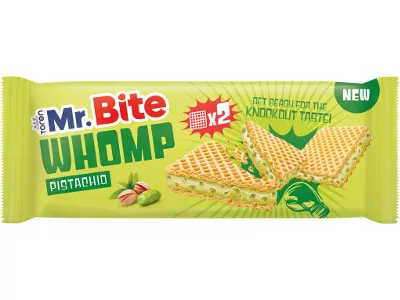 Mr.Bite Whomp ostyaszelet 40g Pisztáciás