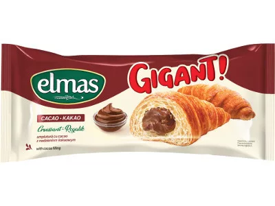 Elmas Croissant 160g Gigant Kakaós