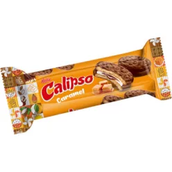 Nefis Calipso keksz 180g Karamelles töltött, pillecukos