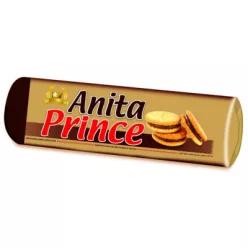 Anita Prince töltött keksz 125g Kakaós