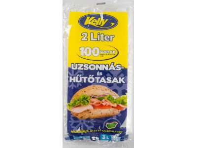 Kelly Uzsonnástasak 2l tömbös 100db
