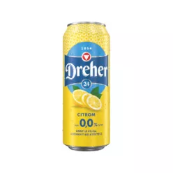 Dreher 24 0,5L 0,0% Citrom doboz DRS
