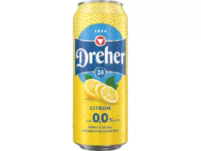 Dreher 24 0,5L 0,0% Citrom doboz DRS
