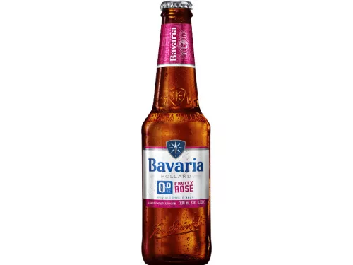 Bavaria Fruity Rosé 0,0% 0,33L üveges DRS