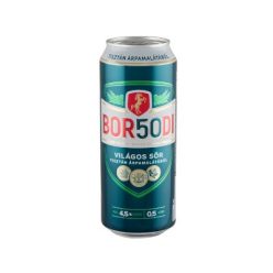 Borsodi Világos 0,5L dobozos DRS