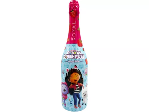 Gabbys Dollhouse Party Drink szénsavas Eper 0,75L DRS