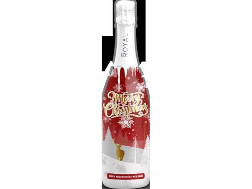 Royal Boldog Karácsonyt édes fehér pezsgő 0,75l DRS