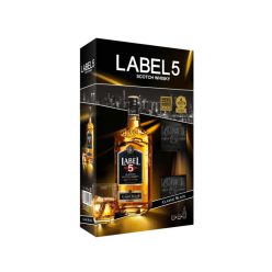   Label 5 Classic Blended whisky + 2 pohár 0,7L 40% DRS DD - KIÁRUSÍTÁS
